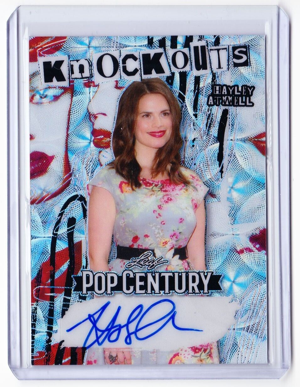 Hayley Atwell 2023 Pop Century Autograph Card # /6  Marvel Agent Carter Auto