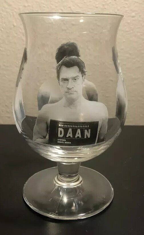 RARE Daan Stuyven 2011 Artist Collection Beer Glass Moortgat Duvel Limited Edt.