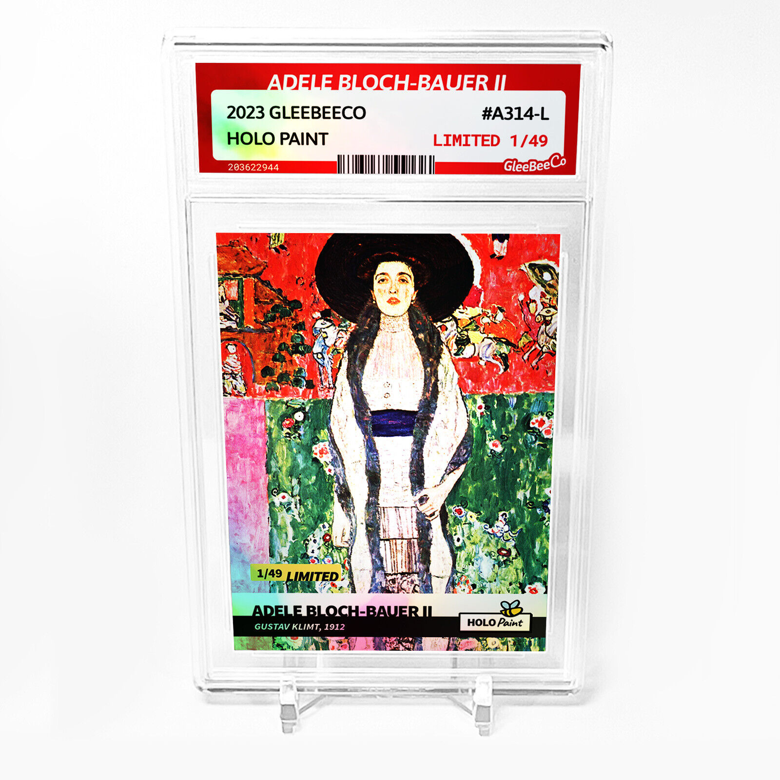 ADELE BLOCH-BAUER II Card 2023 GleeBeeCo Holo Paint #A314-L /49 Made