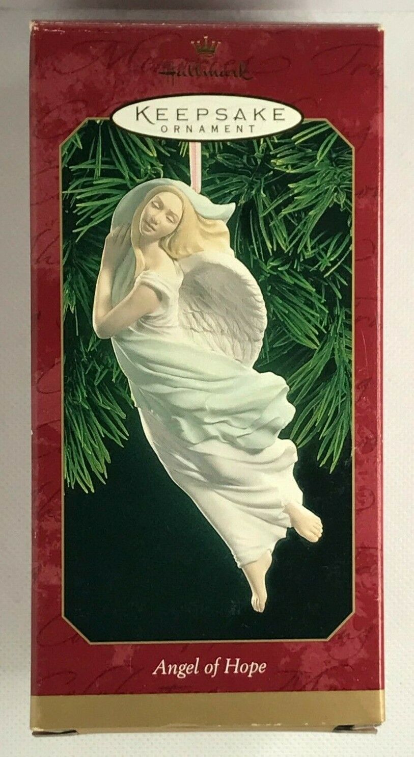 1999 Hallmark Keepsake Christmas Ornament Angel Of Hope