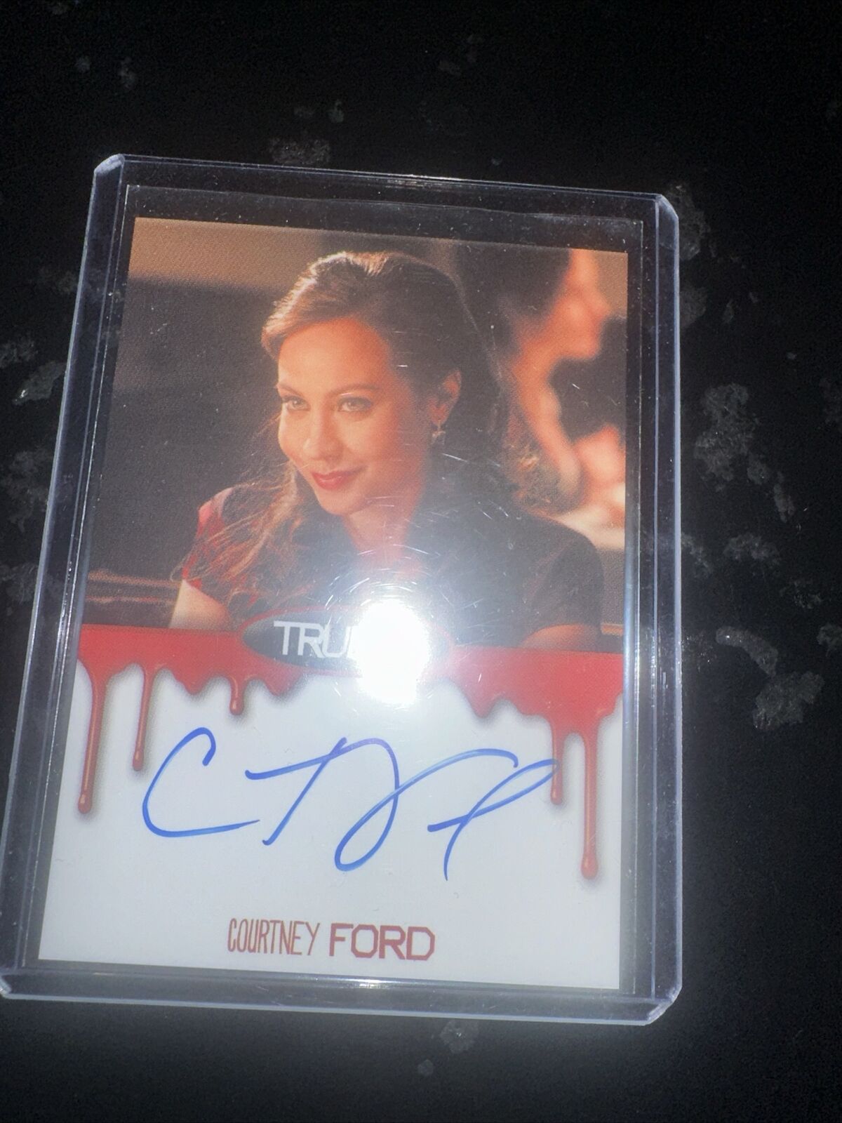 True Blood Premiere Edition Courtney Ford as Portia Autograph Card