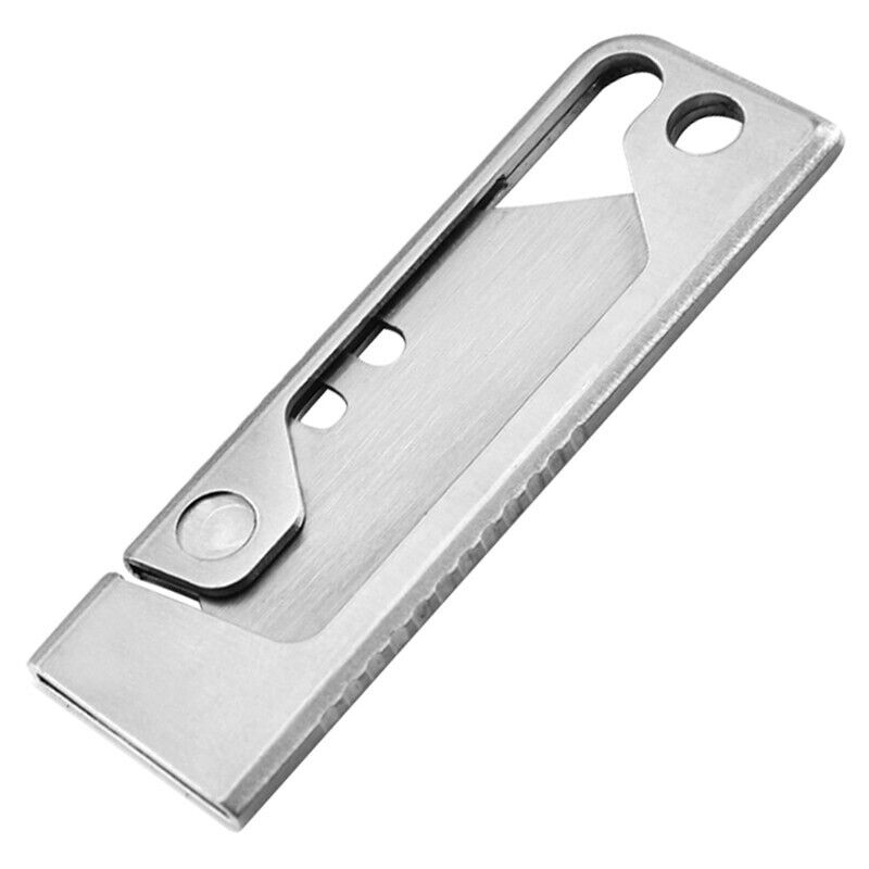 Stainless-Steel EDC Folding Utility Knife Wallpaper Knife Multi-function Outdoor