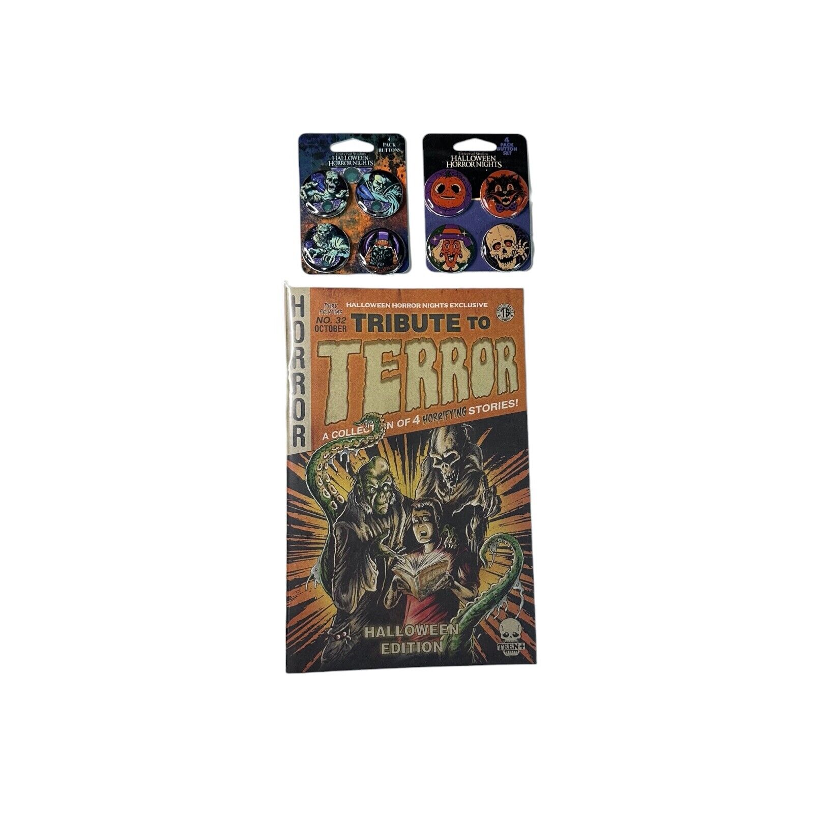 2023 Universal Studios Halloween Horror Nights 3rd Tribute to Terror Comic Book