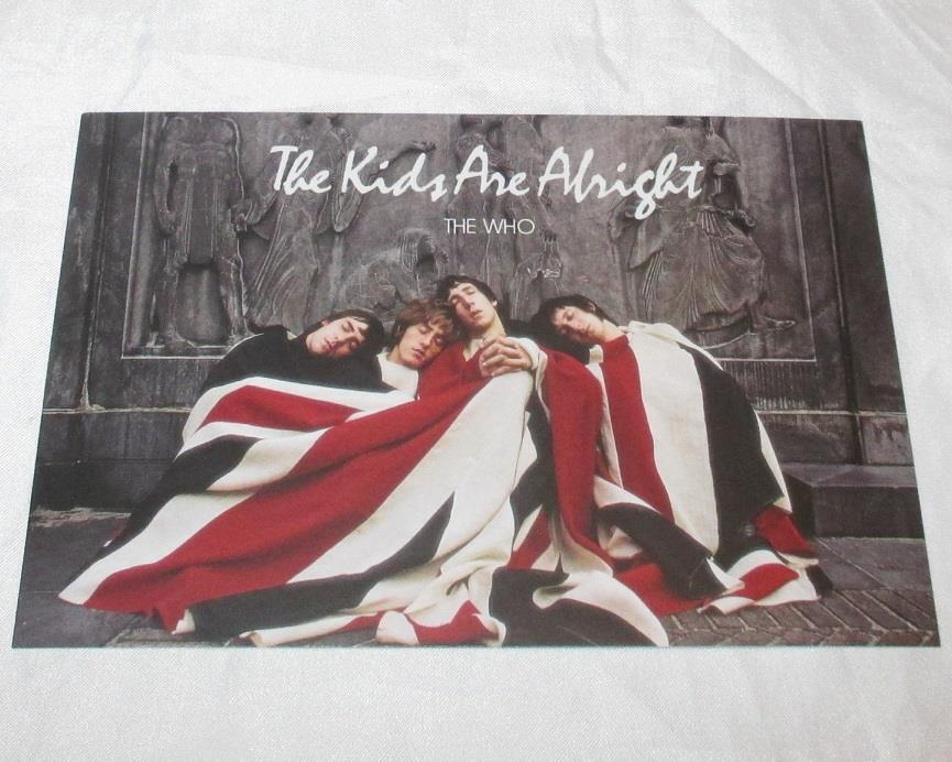 The Who The Kids Are Alright Official Postcard Rock