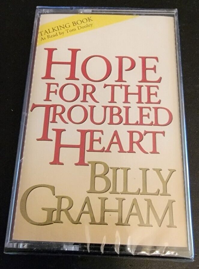 Billy Graham Hope For The Troubled Heart Talking Book Aa Read By Tom Donley New