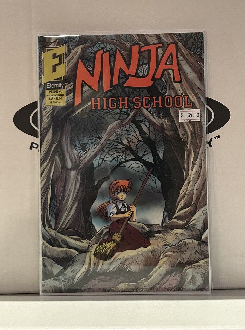 Ninja High School 37 VF/NM 9.0 Shanna Masters, Warrior Nun Areala