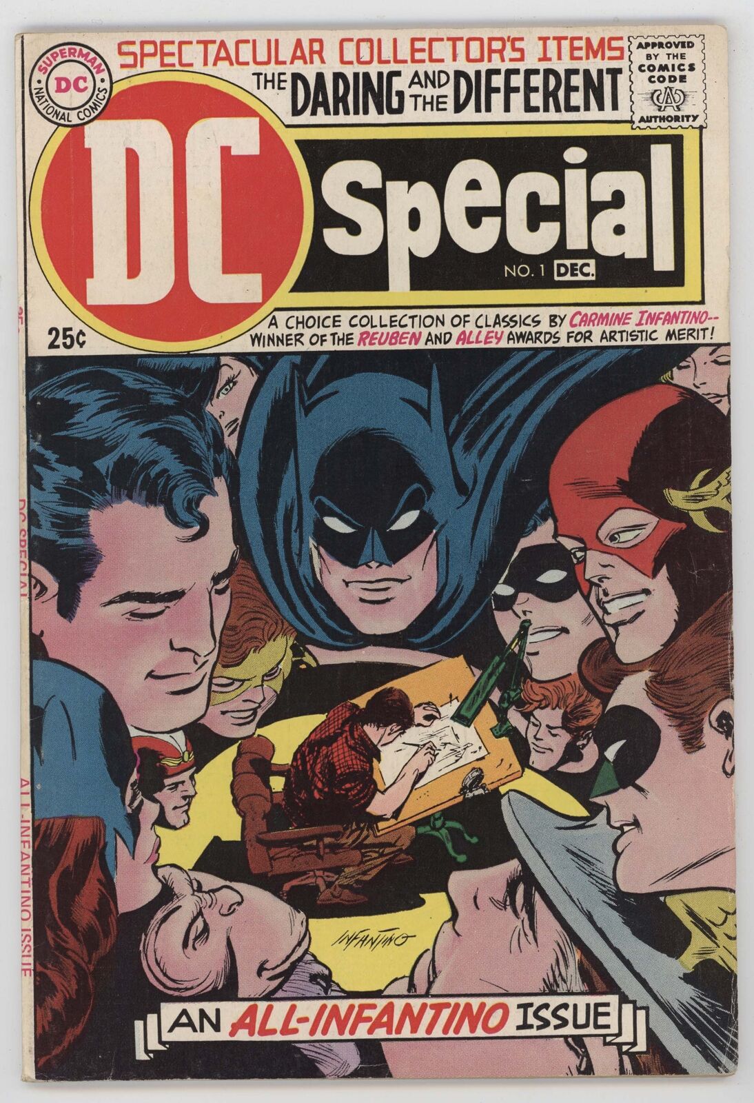 DC Special 1 1968 FN VF Carmine Infantino Flash Batman Superman