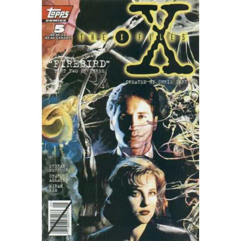 X-Files (1995 series) #5 in Near Mint condition. Topps comics [o.