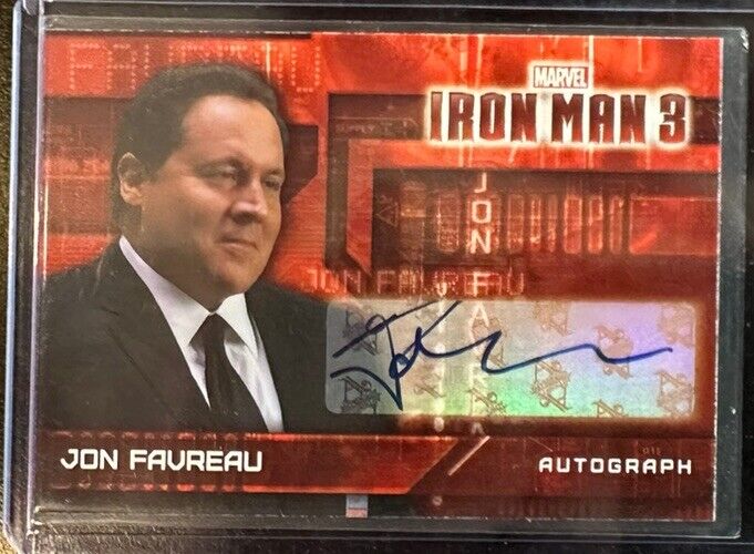 2013 Marvel Iron Man 3 Autograph Jon Favreau as Happy Hogan Upper Deck
