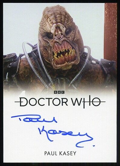 Doctor Who Series 1 - 4 - Paul Kasey as The Hoix Autograph Card EL