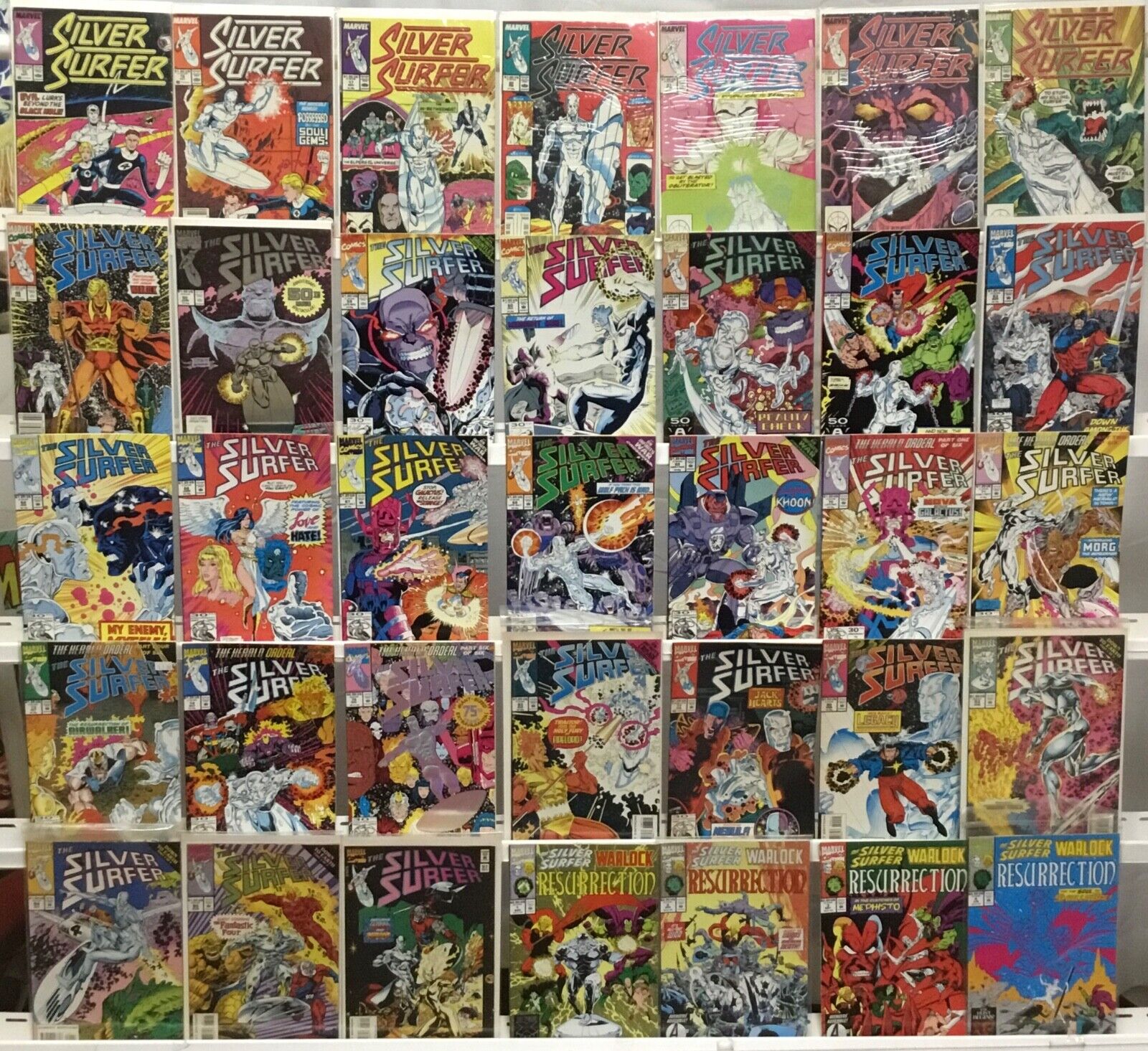 Marvel Comics - Silver Surfer - Comic Book Lot of 35 Issues