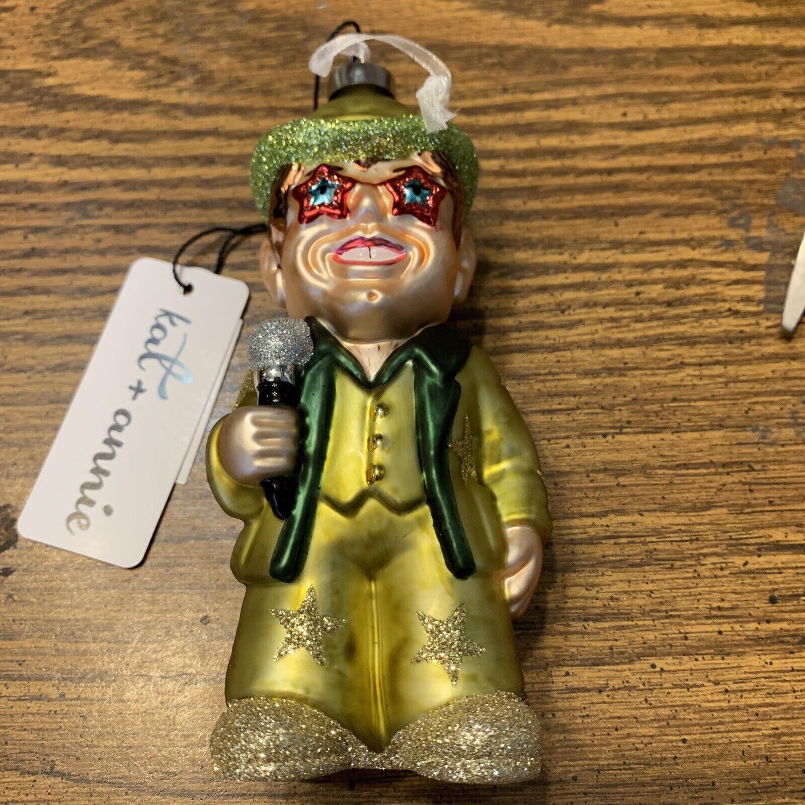 Elton John x Kat + Annie - Star is Born Ornament 2022 Limited Exclusive In Hand