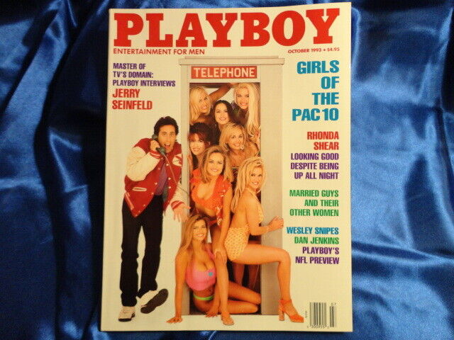 Playboy October 1993 JERRY SEINFELD  Most Valuable Editions of Playboy