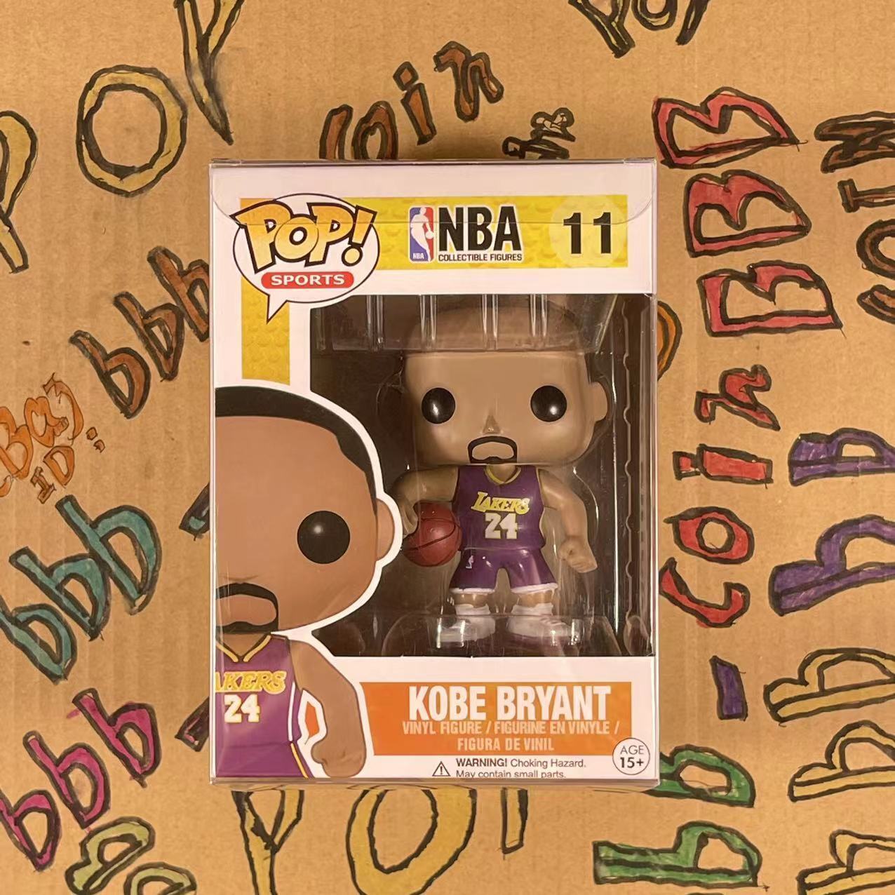 Funko Pop NBA Kobe Bryant #11 Purple Jersey Vaulted Retired MINT With Protector