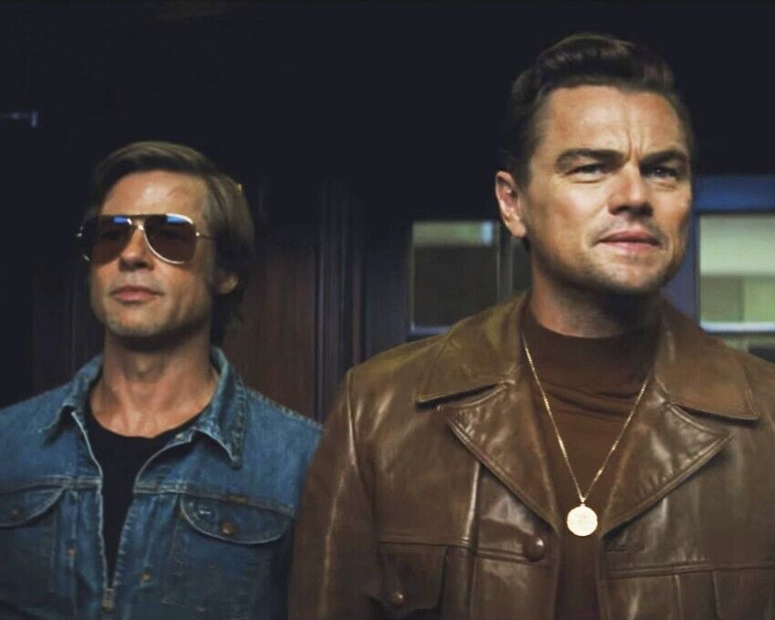Once Upon A Time in Hollywood Brad Pitt Leonardo Di Caprio 24x36 inch Poster