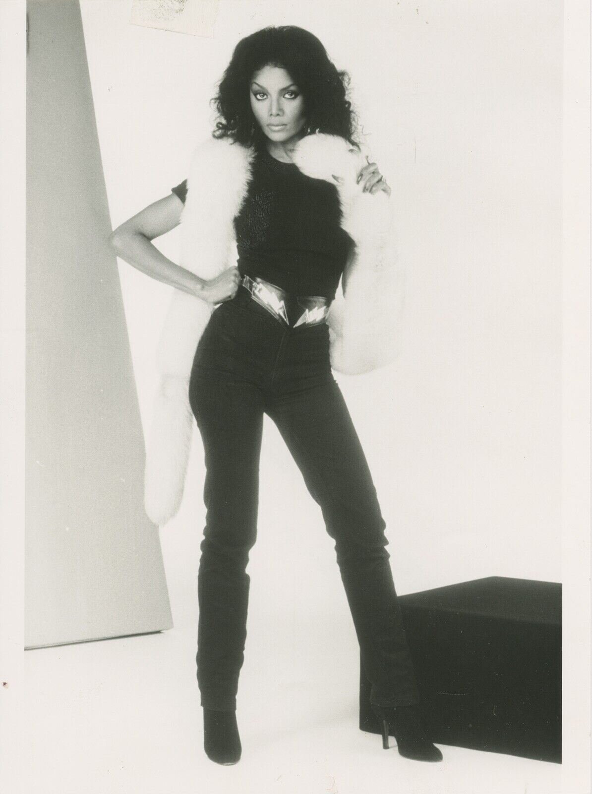 La Toya Jackson  American Singer Actress Portrait Original Photograph A2874 A28