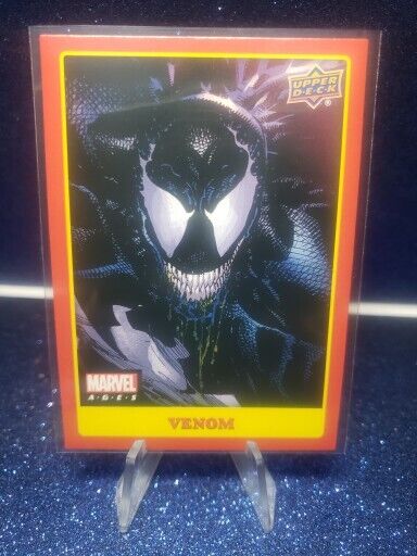 VENOM 2020 Upper Deck Marvel Ages Mid Series Photo Variants SP #116 Spider-Man