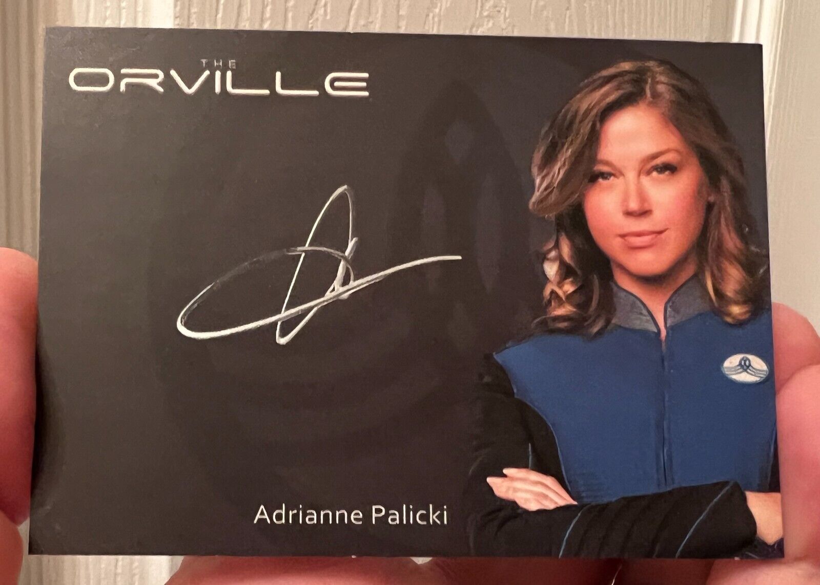 Orville Archives Silver Autograph Card AS2 Adrianne Palicki Cmdr. Kelly Grayson