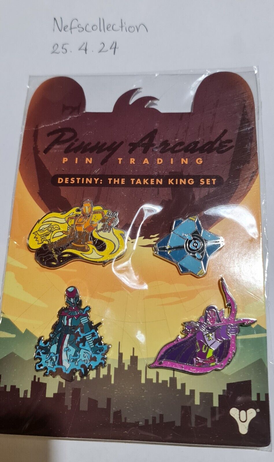Penny Arcade Pin, Destiny Set, collection clearout