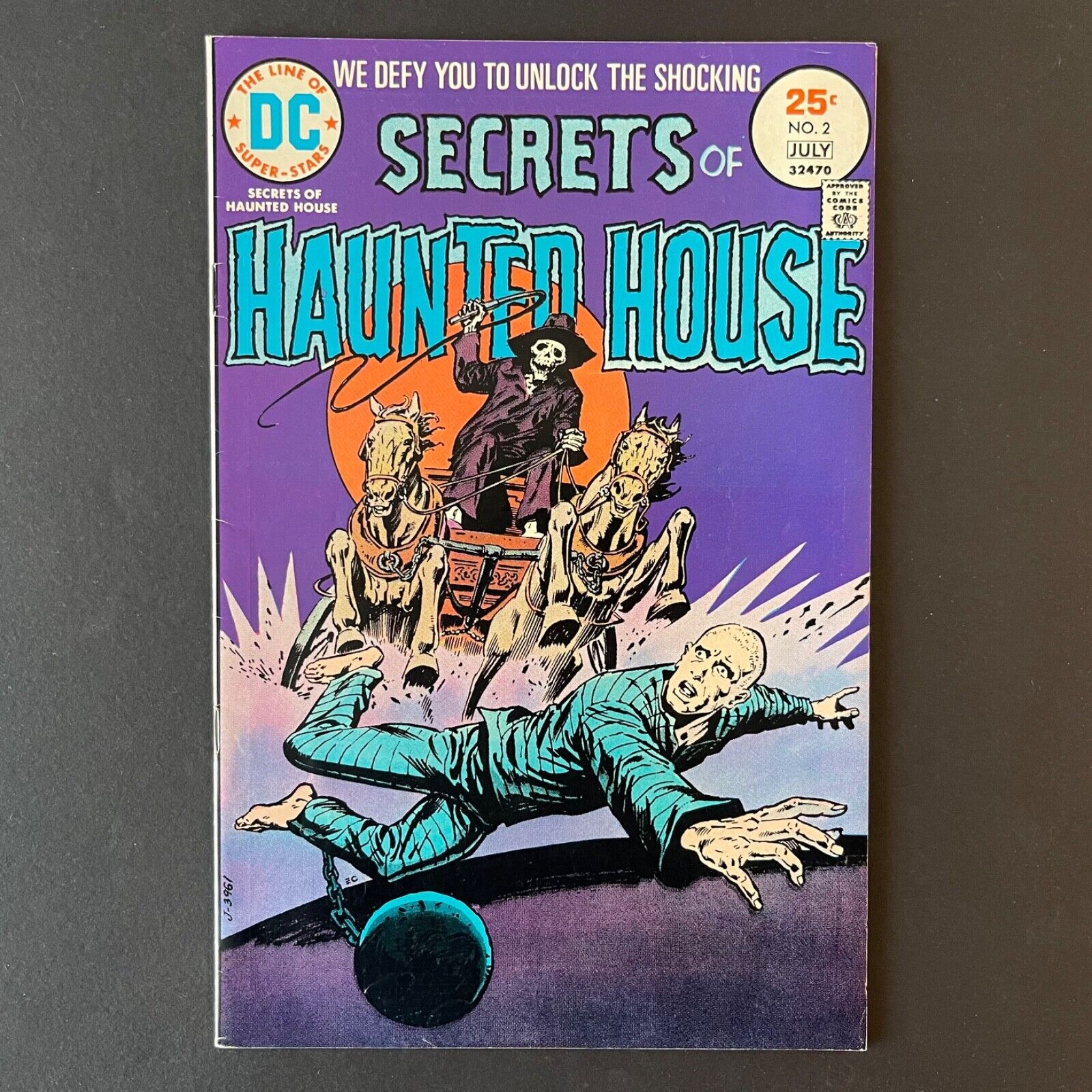 SECRETS OF HAUNTED HOUSE #2 DC COMICS 1975 CLASSIC BRONZE AGE HORROR