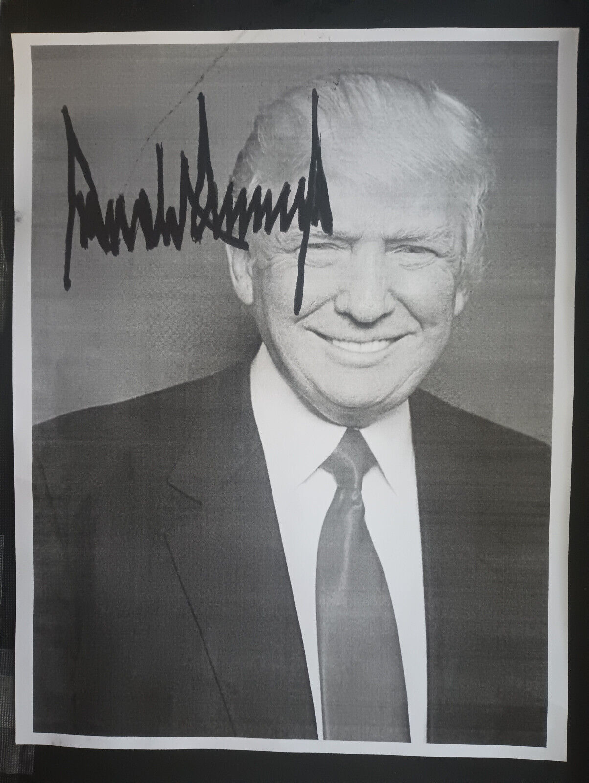Donald Trump Authentic Autograph, Real, Not Reproduction