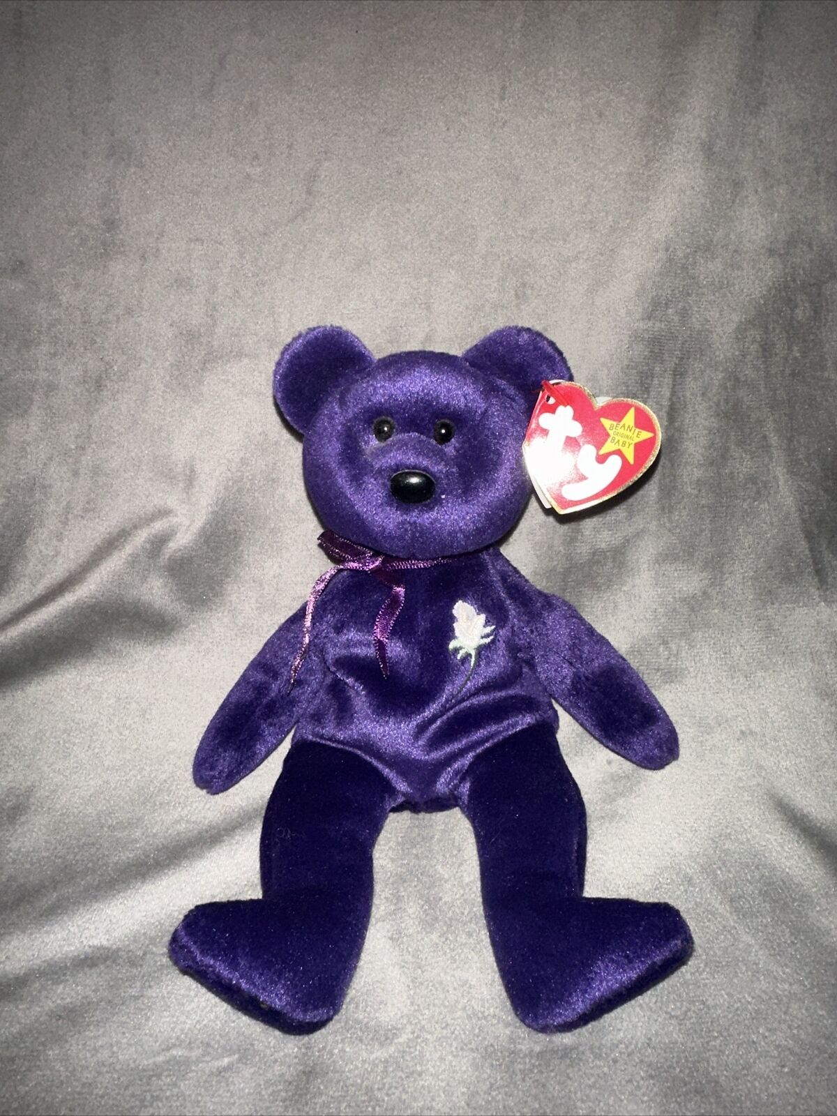 TY 1997 Princess Diana Beanie Baby RARE NEAR MINT CONDITION EXCLUSIVE 💜💜