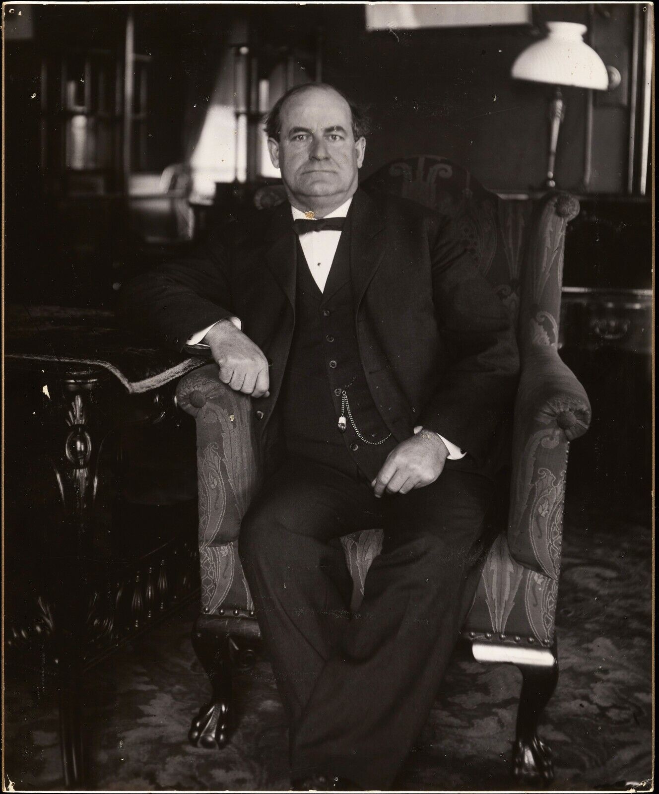 Portrait of William Jennings 1914 U.S. Secretary of State Presidential Nominee
