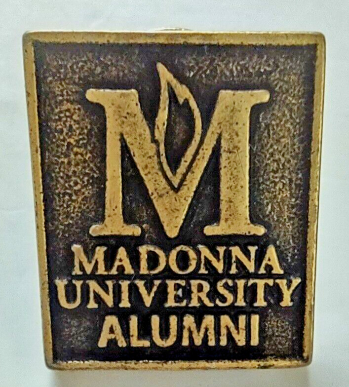 Madonna University Livonia Michigan MI Alumni Lapel Hat Pin