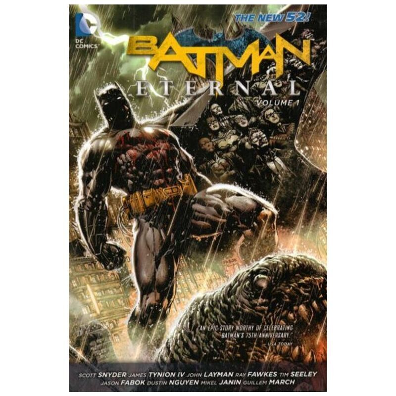 Batman Eternal Trade Paperback #1 in Near Mint condition. DC comics [v\