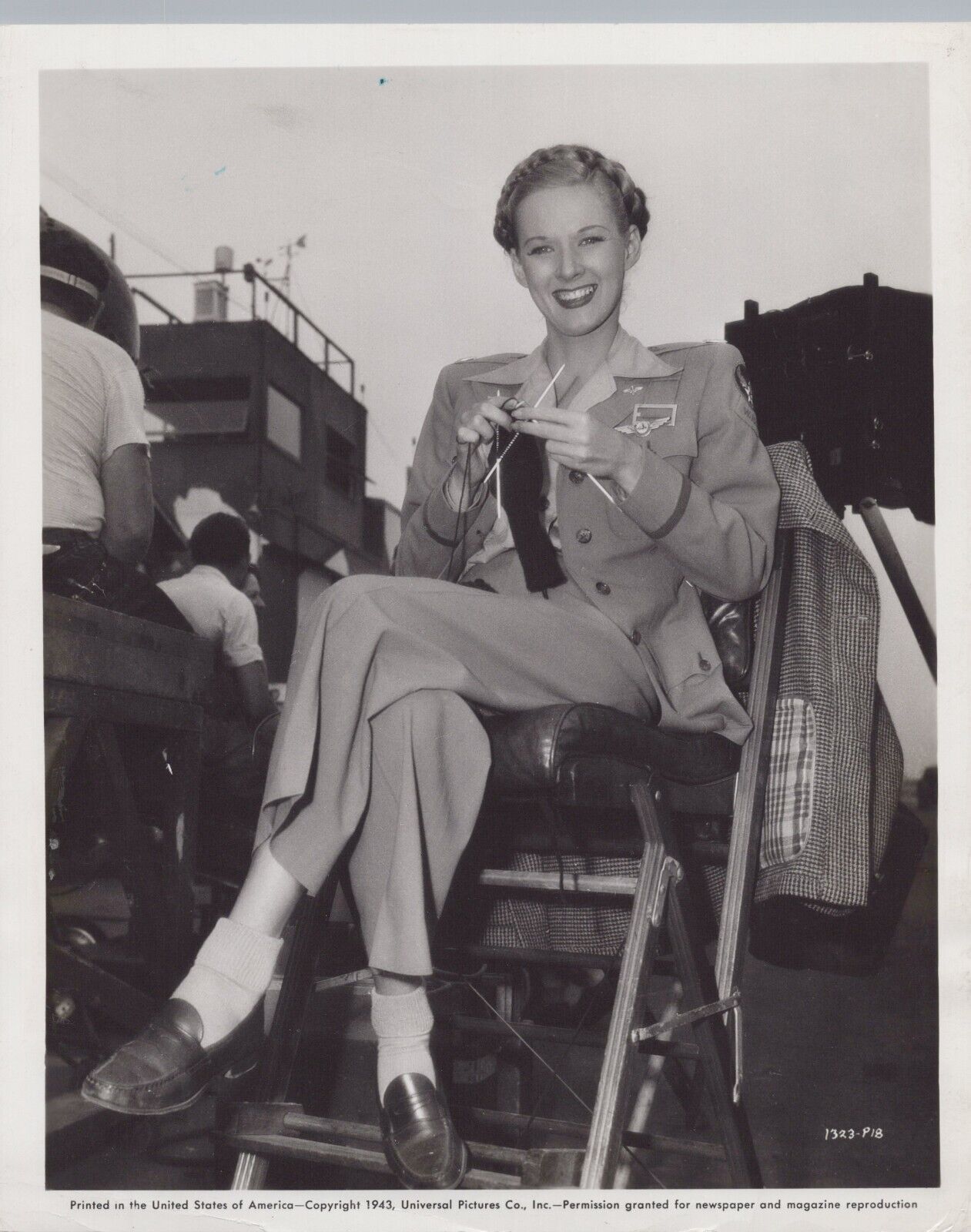 June Vincent (1943) ❤ Hollywood Beauty - Original Vintage Stunning Photo K 257