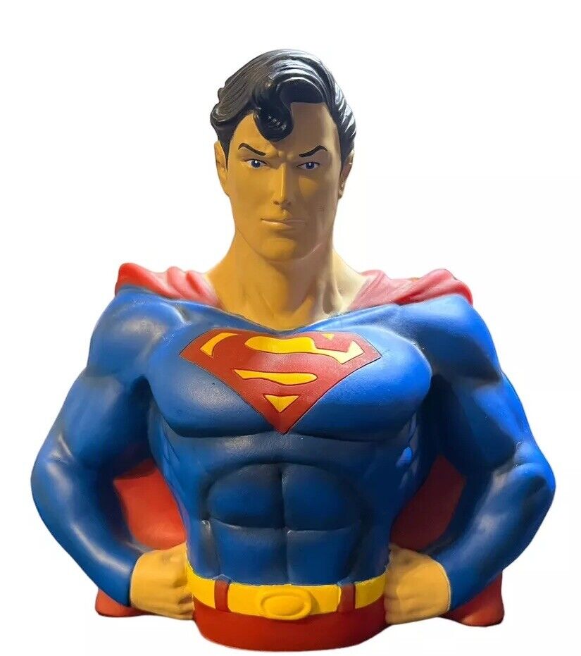 TM & DC COMICS SUPERMAN COIN BANK