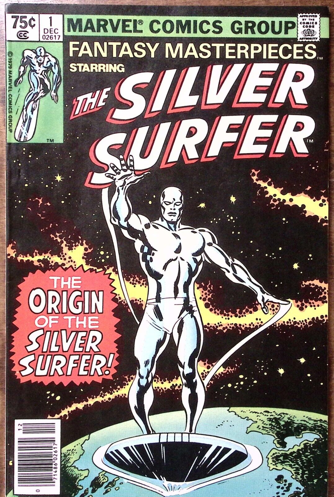 1979 ORIGINAL MARVEL FANTASY MASTERPIECES #1 DEC ORIGIN OF SILVER SURFER  Z4891