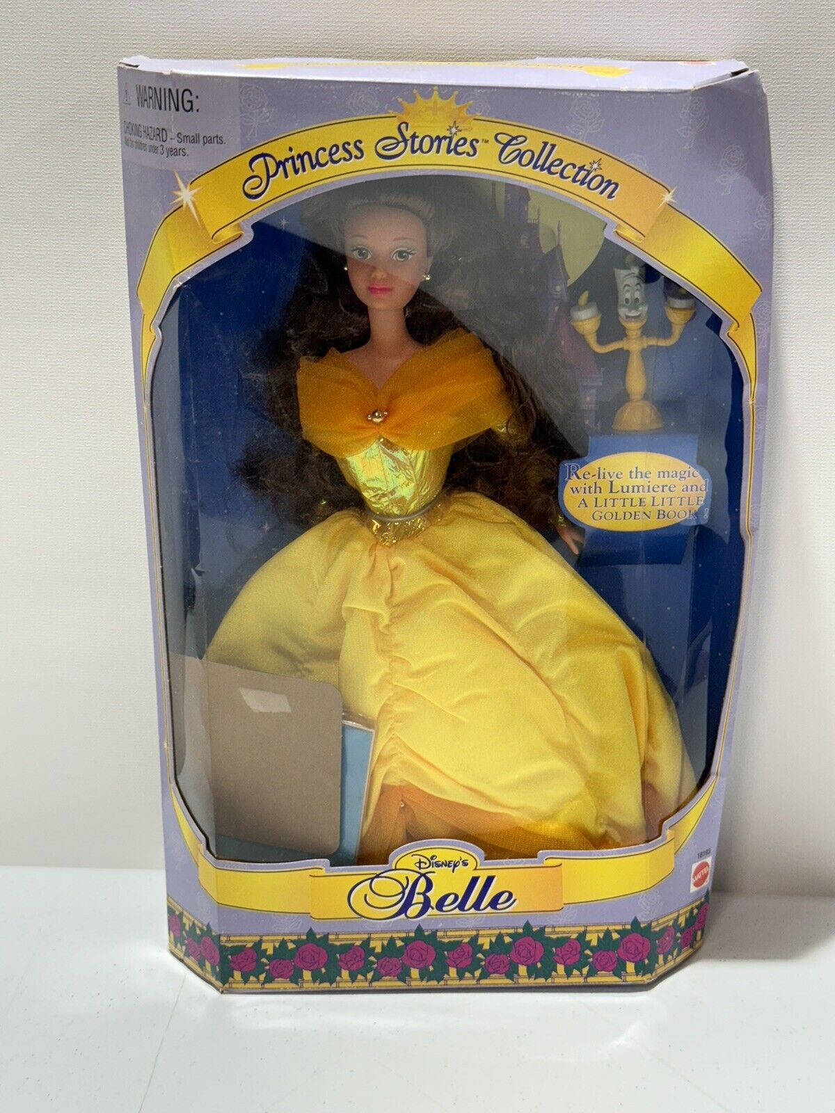 Disney Princess Stories Collection Belle Doll 1997 Mattel 18193 Vintage New