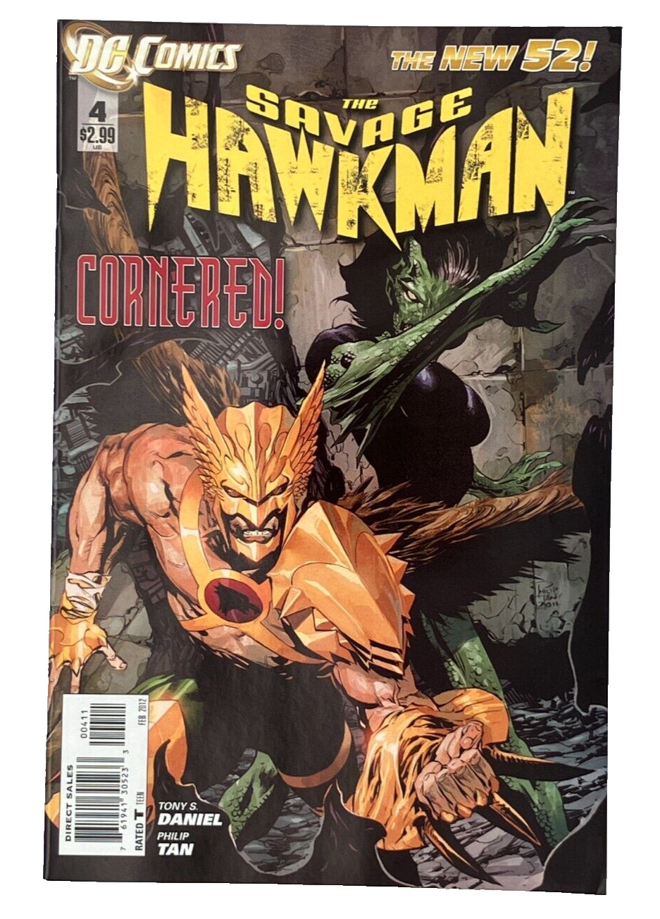 The Savage Hawkman #4 - Bagged and Boarded - 