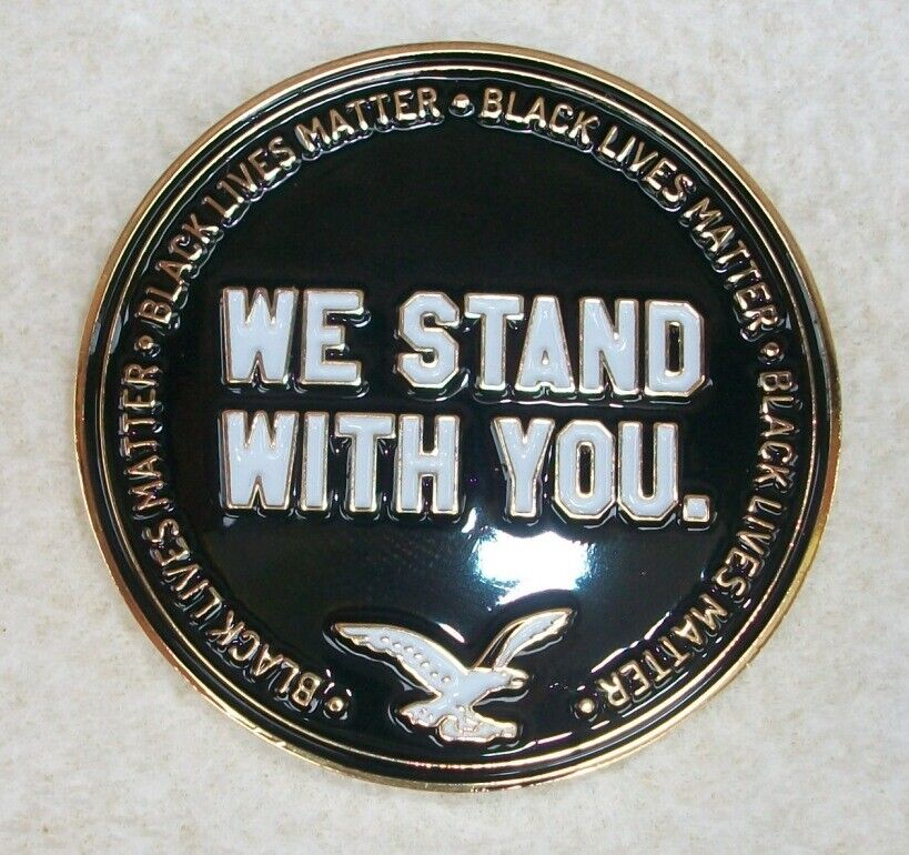 FERNET BRANCA Challenge Coin - Black Lives Matter BLM We Stand With You