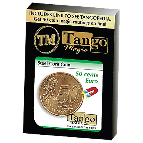 Steel Core Coin (50 Cent Euro) by Tango -Trick (E0022) (50E)