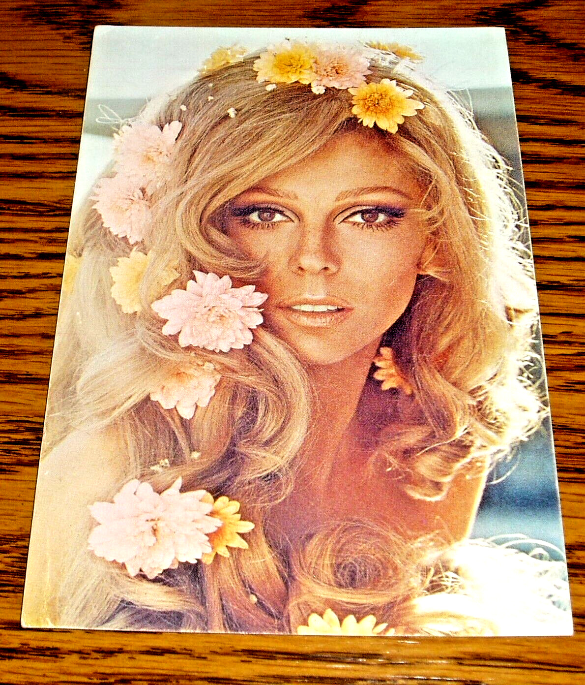 1970 NANCY SINATRA TABLE CARD FROM THE CAESARS PALACE  HOTEL AND CASINO