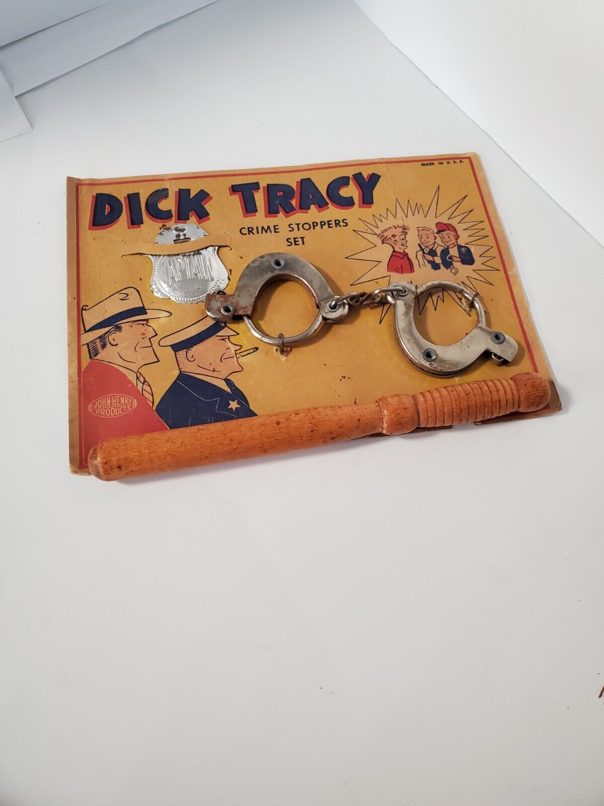 Antique  1930s Dick Tracy crime stopper set
