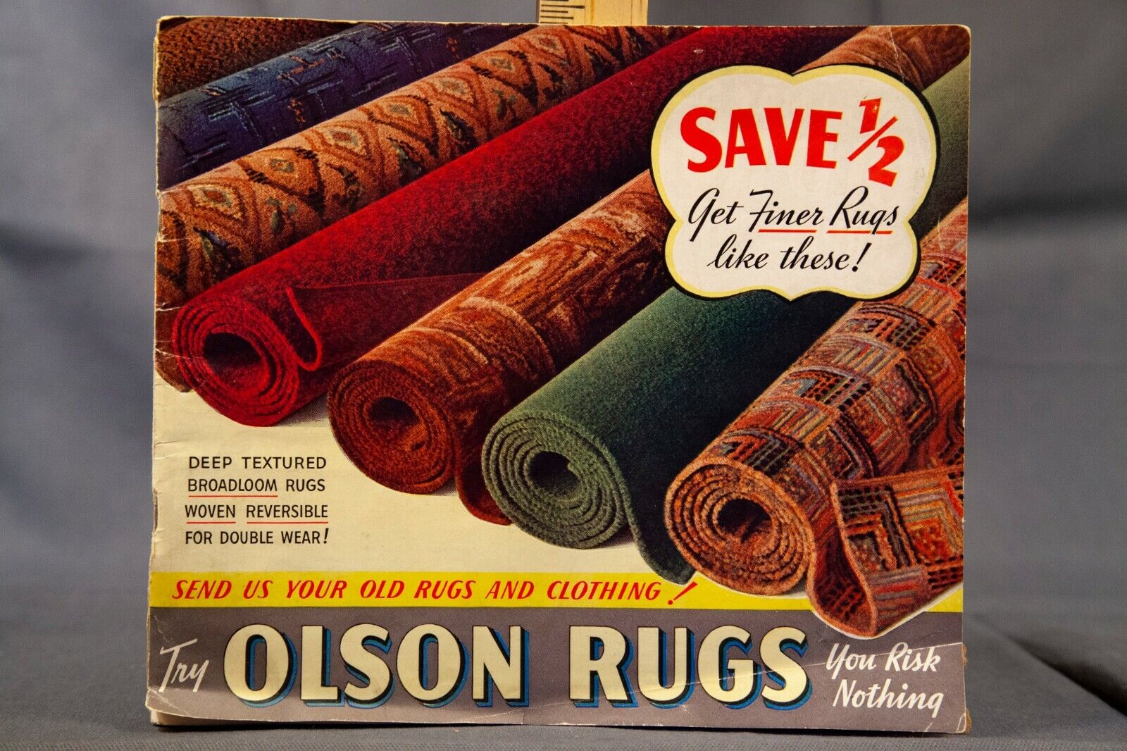 Olson Rug Co. Vintage Catalog, Vintage Interior Design Catalog, Circa 1920s