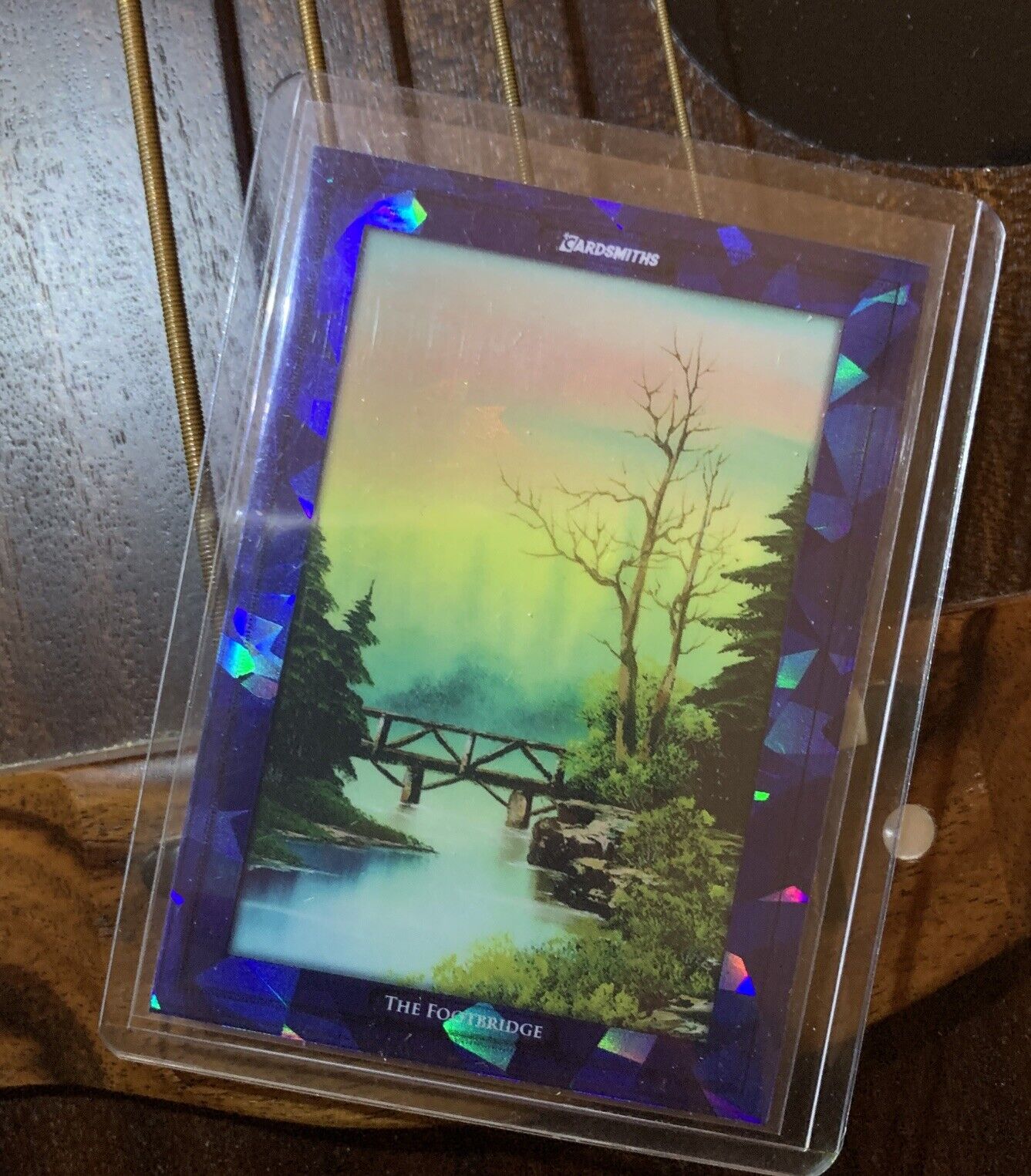 Bob Ross Collectable Card #3 SAPPHIRE GEMSTONE 