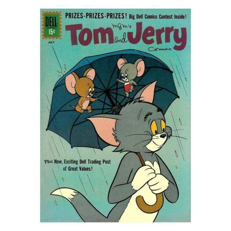 Tom and Jerry #204 in Fine + condition. Dell comics [y