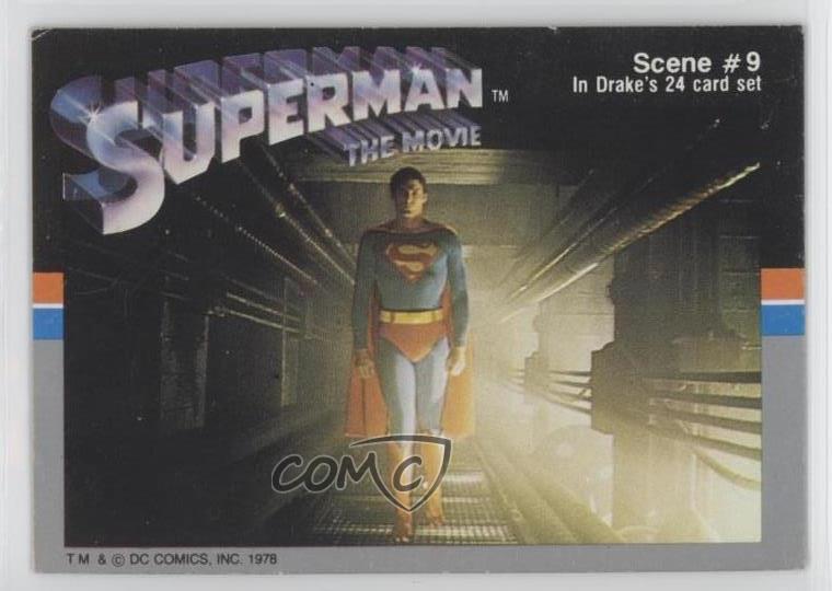 1978 Drake\'s Superman: The Movie Food Issue Superman-The Man of Steel #9 03go