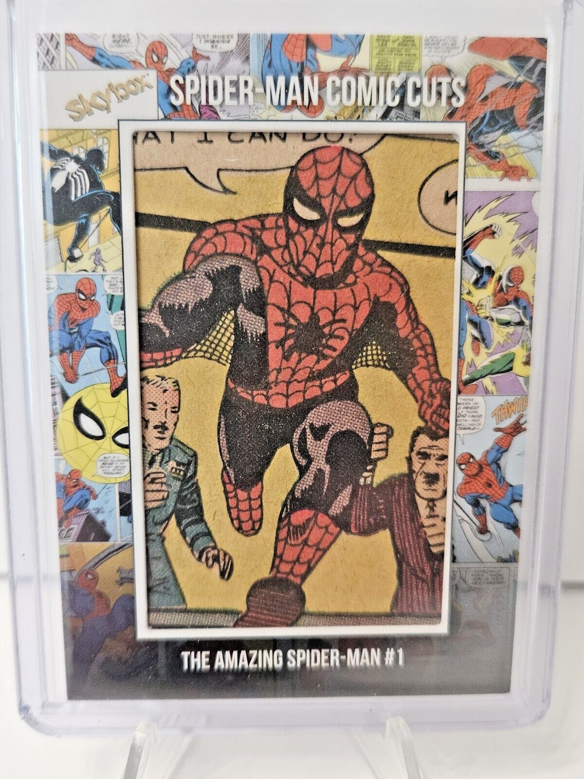 2022 2023 Skybox Marvel Metal Spider-Man Comic Cuts Amazing Spider-Man #1 ASM NM