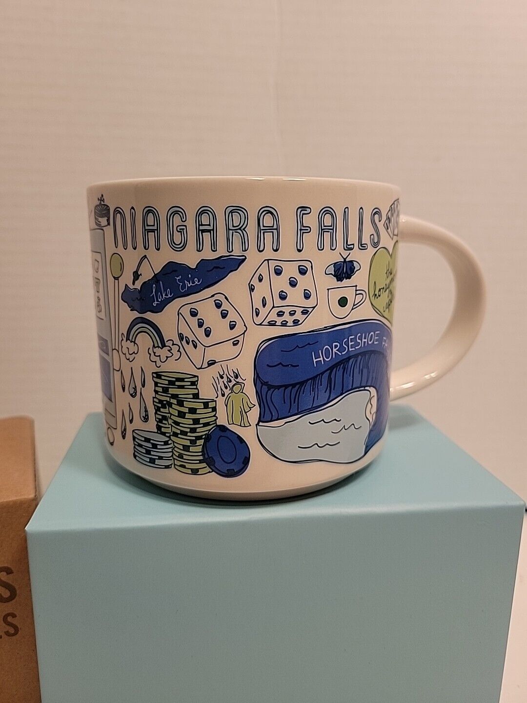 Starbucks 2019 Niagara Falls Been There Collection Coffee Mug Honeymoon New