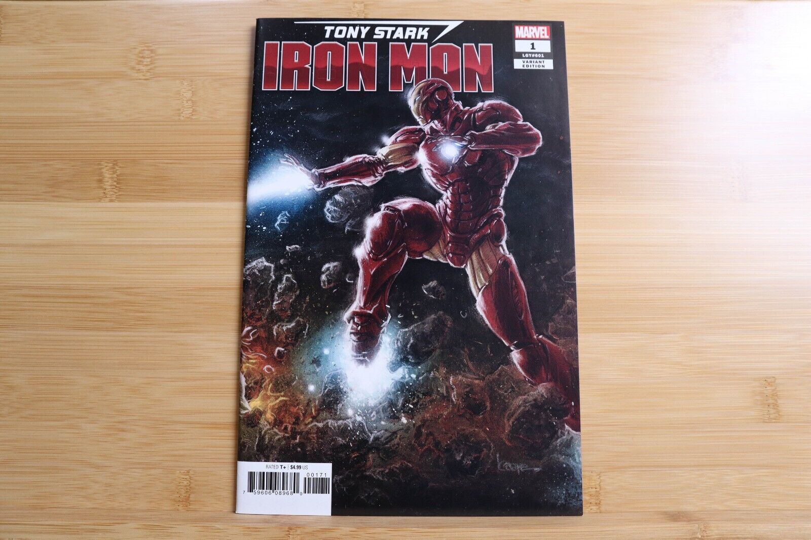 Marvel Tony Stark Iron Man 1 Andrews Variant NM - 2018
