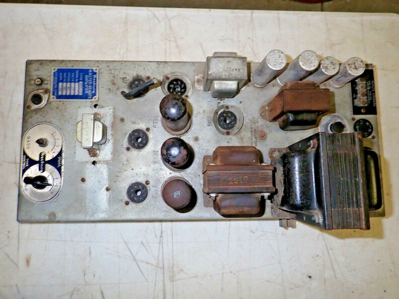 Seeburg 1951 1952 1953 Models M100 B BL - C - W - G Jukebox Amplifier # MRA2-L6 