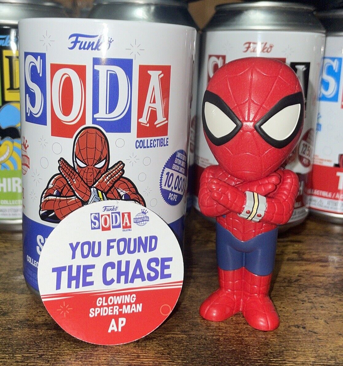 Funko SODA Artist Proof Chase AP Spider-Man Japanese TV Series limited Rare