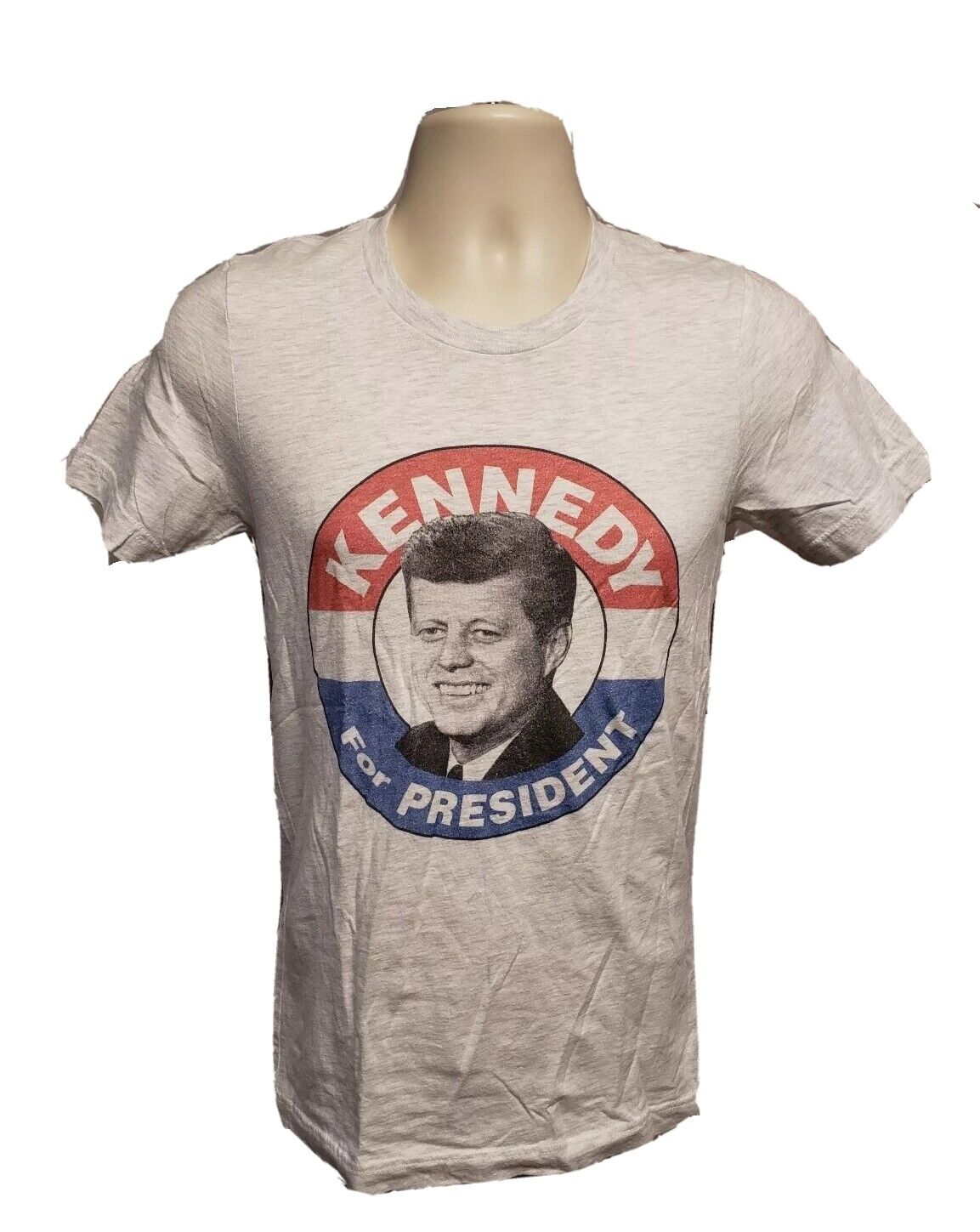 John F Kennedy for President Womens Gray XS TShirt