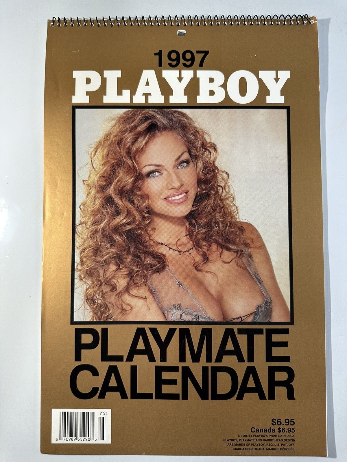 1997 Playboy Playmate Pinup Calendar. Same Days as 2025 Calendar