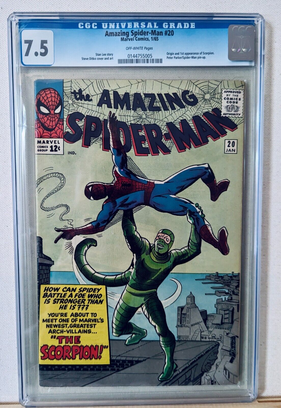Amazing Spider-Man #20 Marvel Comics CGC 7.5 Key